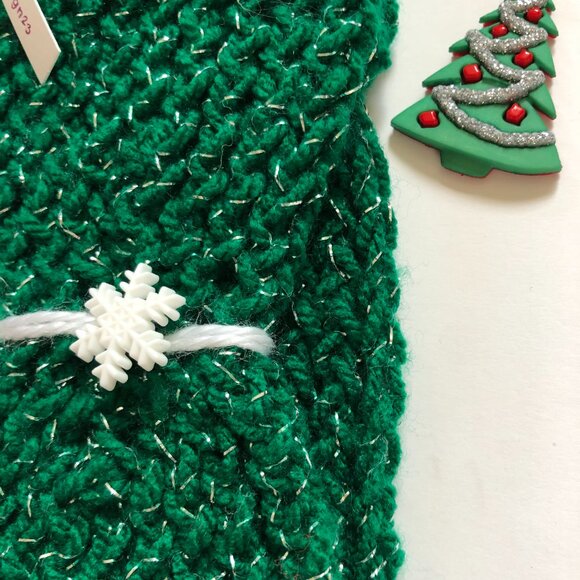 Hand knitted headband, Ear warmer for Christmas - Picture 6 of 9